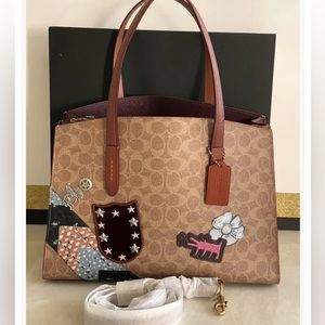 Coach x Keith Haring charlie carryall-view details ‼️send offers